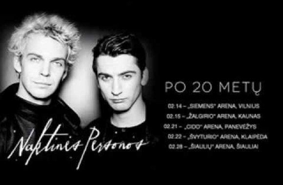 VIDEO kadras: „Naktinių personų“ dainos „Kaltas ruduo“ remiksas: