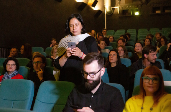 Vilniaus dokumentinių filmų festivalio atidarymas / Gretos Skaraitienės / „Žmonės Foto“ nuotr.