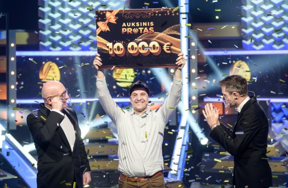 „Auksinio proto“ nugalėtojas Tomas Grėlis / V.Skaraičio nuotr.