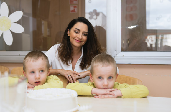 Baltosios ramunės diena Kauno klinikose/Loretos Kondratės nuotr.