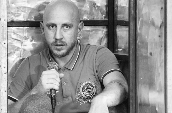 Akimirka iš spektaklio „Vaidina Marius Repšys“ repeticijos/ D. Matvejevo nuotr.