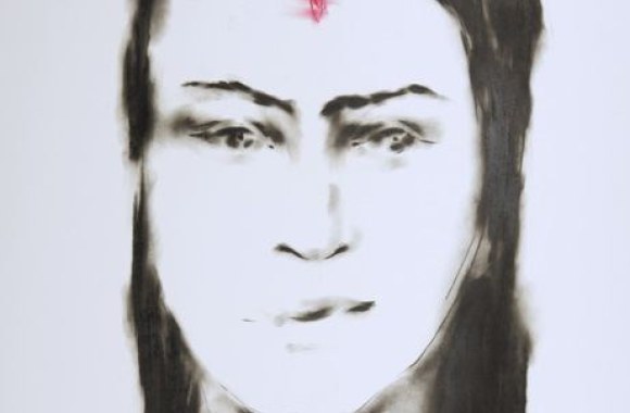 Aušros Kleizaitės piešinių ciklas „Human Vilnius“ – paveikslas „Bathing in Red“