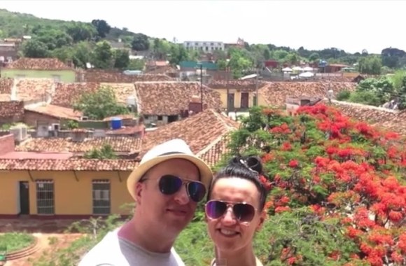 Katažina ir Deivydas Zvonkai Kuboje