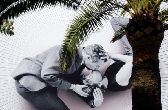 66-ojo Kanų kino festivalio plakatas su Joanne Woodward ir Paulu Newmanu filme „A New Kind of Love“