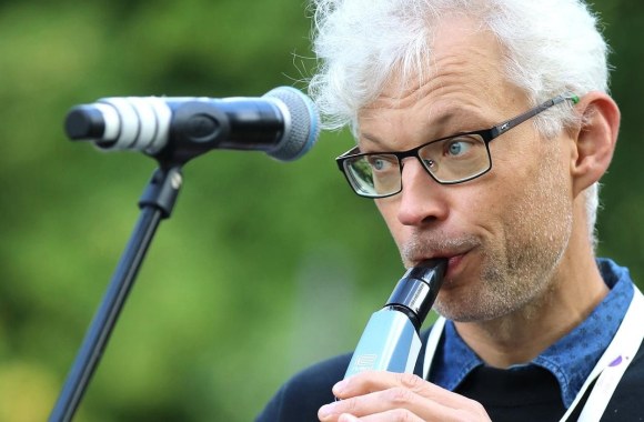 Justinas Žilinskas Purpurinio vakaro festivalyje / Asmeninio albumo nuotr.