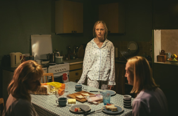 Kadras iš filmo „Pilis“ užkulisių