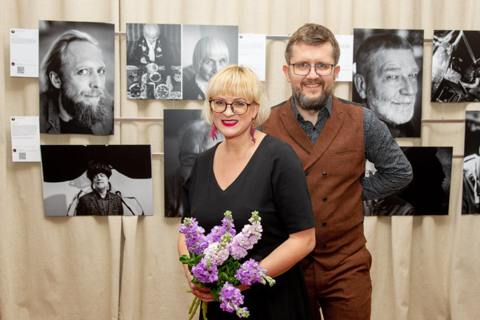 Lietuvos teatro, muzikos ir kino muziejuje atidaryta Gretos Skaraitienės paroda „100 tikrų žmonių portretų“ / Irmanto Gelūno nuotr. 