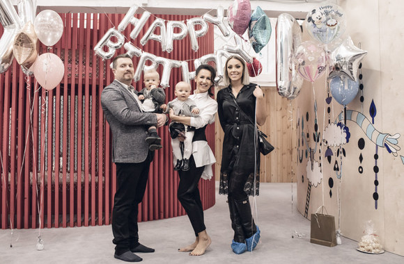 Katažinos ir Deivydo Zvonkų šeimos šventės akimirkos 