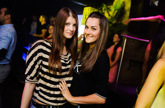 Vakarėlio „Taboo“ klube akimirka