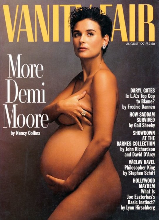 Demi Moore / Annie Leibovitz („Vanity Fair“) nuotr.