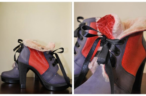 Dizainerės kurti batai