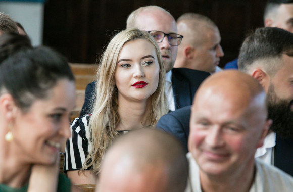 Vaido Kariniausko ir Ievos Jurevičiūtės vestuvių akimirka