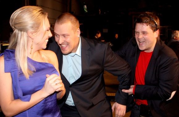 Laidos „Lietuvos supermiestas“ filmavimo akimirka