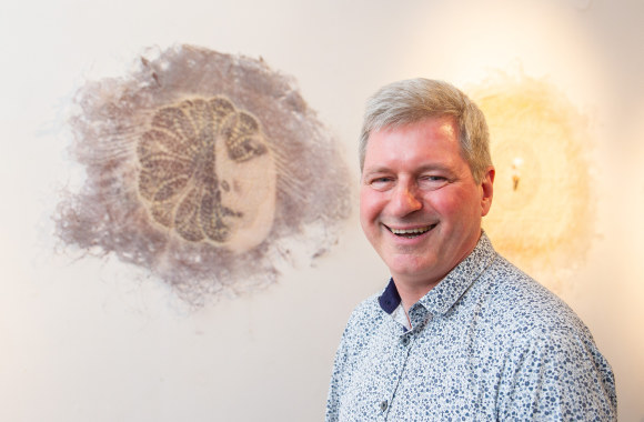 Robo Burtono parodos atidarymas / I. Gelūno nuotr.