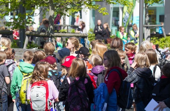 9 tūkst. vaikų rinkosi stebėti „Eurovizijos“ pusfinalio repeticiją