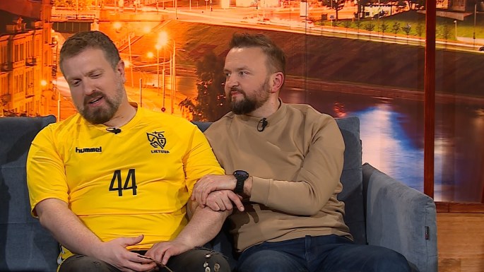 Deivydas Zvonkus ir Stanisavas Stavickis-Stano / TV3 nuotr.
