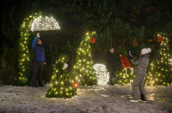 Naujųjų metų sutikimas pajūryje / Eriko Ovčarenko nuotr.