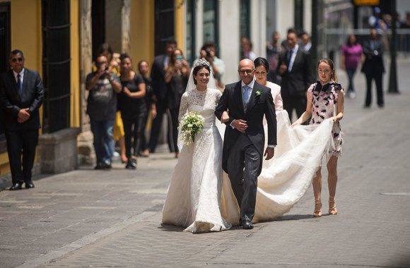 Alessandra de Osma su tėvu Felipe de Osma Berckemeyer 