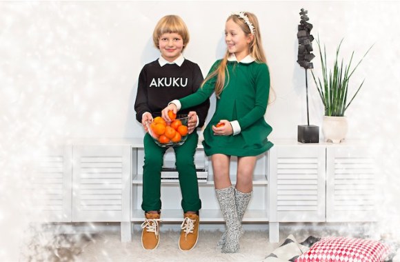 „AKUKU Uniform“ šventiniai deriniai vaikams