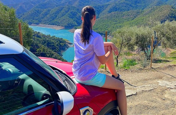 Sotera Šveikauskaitė Ispanijoje / Asmeninio albumo nuotr.