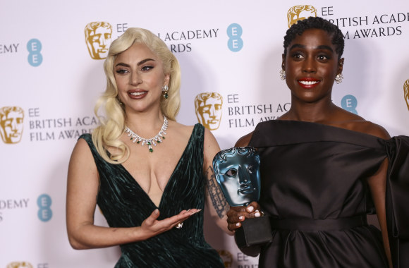 2022-ųjų BAFTA apdovanojimų akimirka / „Scanpix“ nuotr.