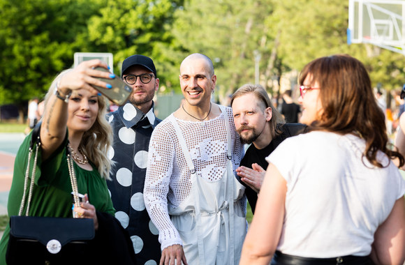 Grupė „The Roop“ apsilankė „Eurovizijoje“ / Luko Balandžio nuotr.