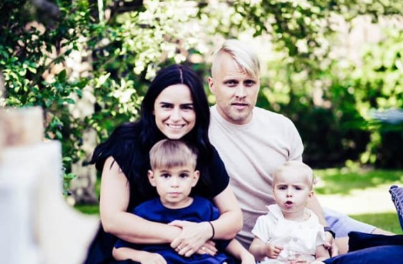 Šokėja Justina Žemaitytė-Gaučienė su vyru Tadu Gauču vaikams surengė gimtadienio šventę / „AmigosFoto“ (Virginijaus Staponkaus) nuotr.