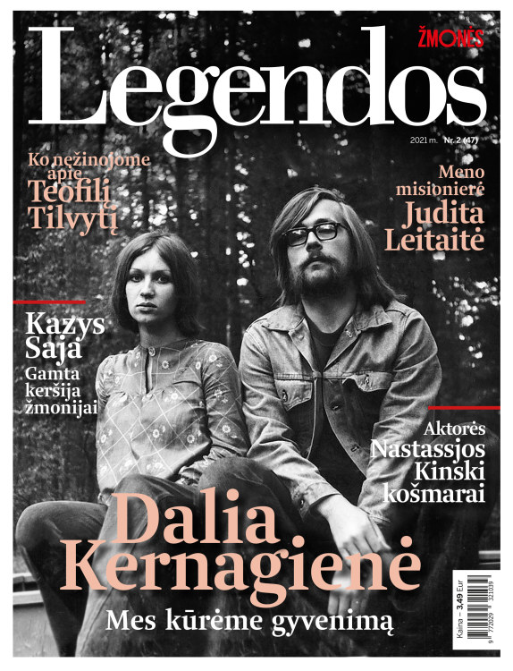 Dalia Kernagienė ir Vytautas Kernagis / Žurnalas „Legendos“