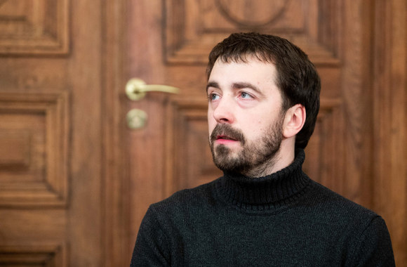 Lietuvos rašytojų sąjungos premija įteikta poetui Mindaugui Nastaravičiui/Irmanto Gelūno/„ŽMONĖS Foto“ nuotr.