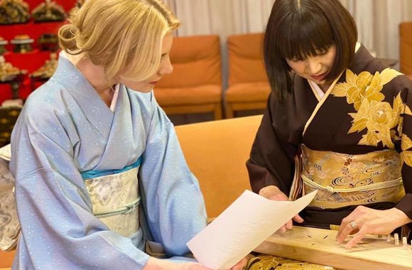 Agnė Sabulytė ir Yuko Yamasaki /  Asmeninio albumo nuotr.