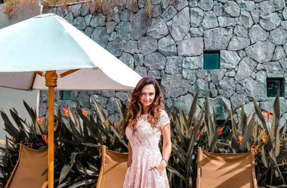 Kristinos Kaikarienės atostogų Kosta Rikoje akimirka