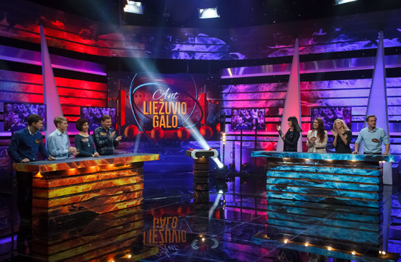 Laidos „Ant liežuvio galo“ akimirka