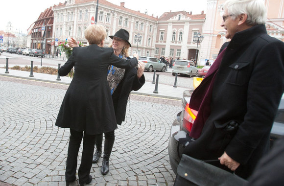  Ingmaro Bergmano mūza Liv Ullmann atvyko į Vilnių  