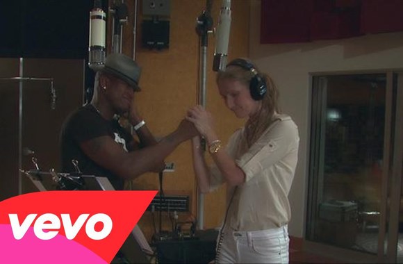 VIDEO kadras: Kaip buvo įrašinėjama Celine Dion ir Ne-Yo daina „Incredible“