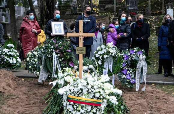 Kompozitoriaus Fausto Latėno laidotuvės / Pauliaus Peleckio / „ŽMONĖS Foto“ nuotr.
