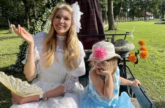 Solveiga Mykolaitytė su Idile / Asmeninio archyvo nuotr.