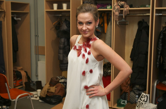 Projekto „Lietuvos balsas“ filmavimo akimirka