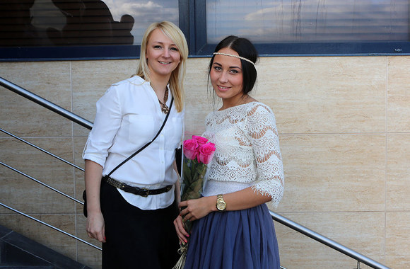 Viktorija Mauručaitė su dukra Gabriele