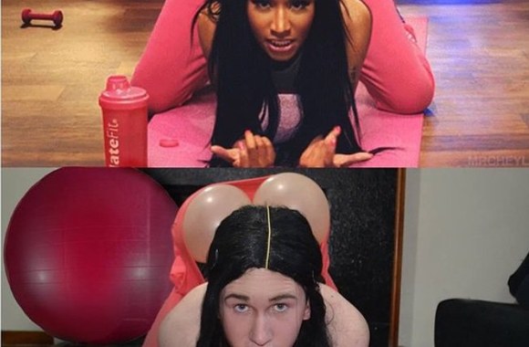 Liamas Martinas imituoja Nicki Minaj