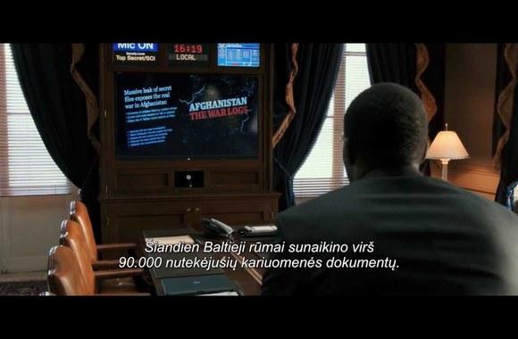 VIDEO kadras: Filmo „Penktoji valdžia“ anonsas.