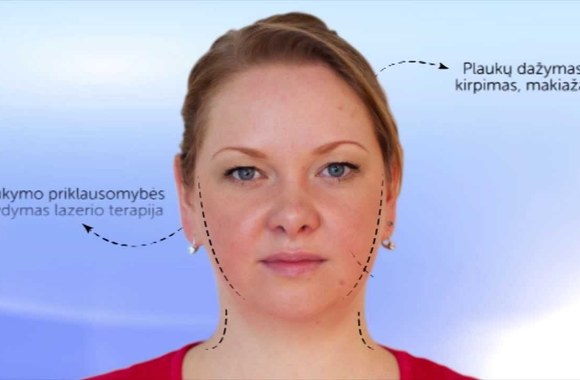 VIDEO kadras: „Didieji grožio pokyčiai“