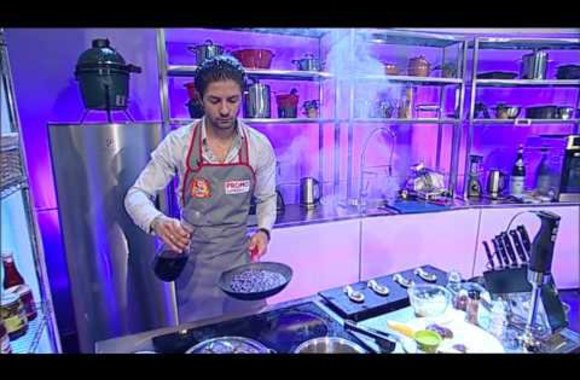 VIDEO kadras: Vytauto Mackonio incidentas virtuvėje