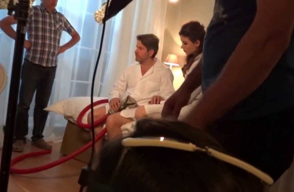 VIDEO kadras: Bialobžeskio ir Stungytės žaidimai miegamajame