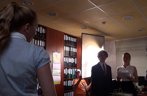 VIDEO kadras: Vilmos isterijos - Moterys meluoja geriau. Kristina