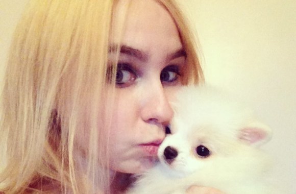 Simona Milinytė ir naujasis augintinis