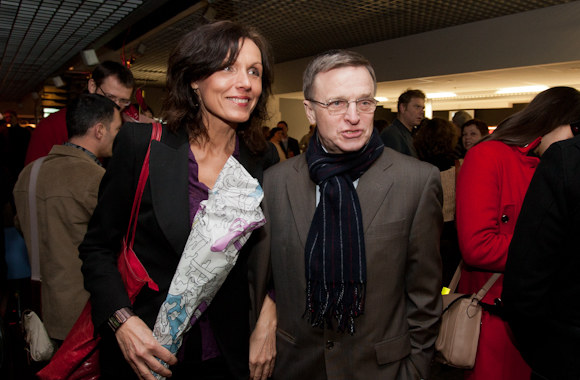 Remigijus Vilkaitis su žmona