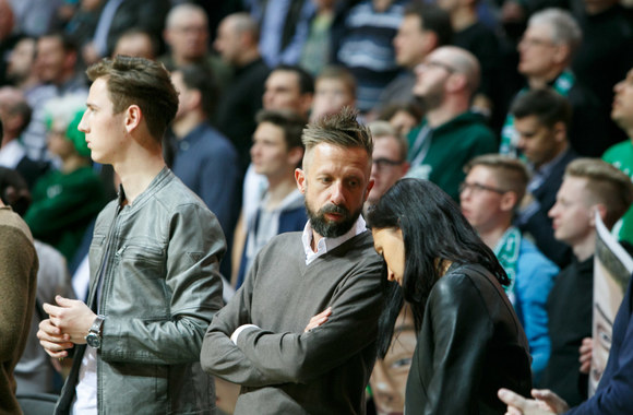 Linas Adomaitis su žmona Irma