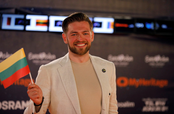 Oranžinis „Eurovizijos“ kilimas / „Scanpix“ nuotr.