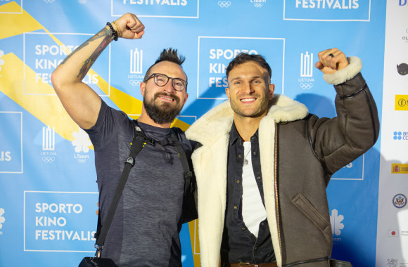 Vilniuje prasidėjo Sporto kino festivalis/Gretos Skaraitienės/„ŽMONĖS Foto“ nuotr.