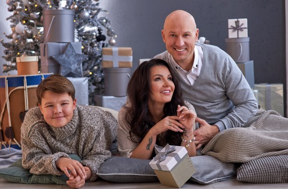 Milisandra ir Algirdas Radzevičiai su sūnumi / Jelenos Kurbatovos nuotr.